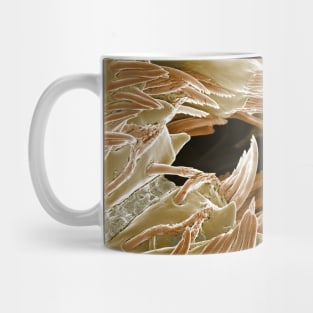 Alien Scary Bug Creature Mouth Fangs Sci fi Mug